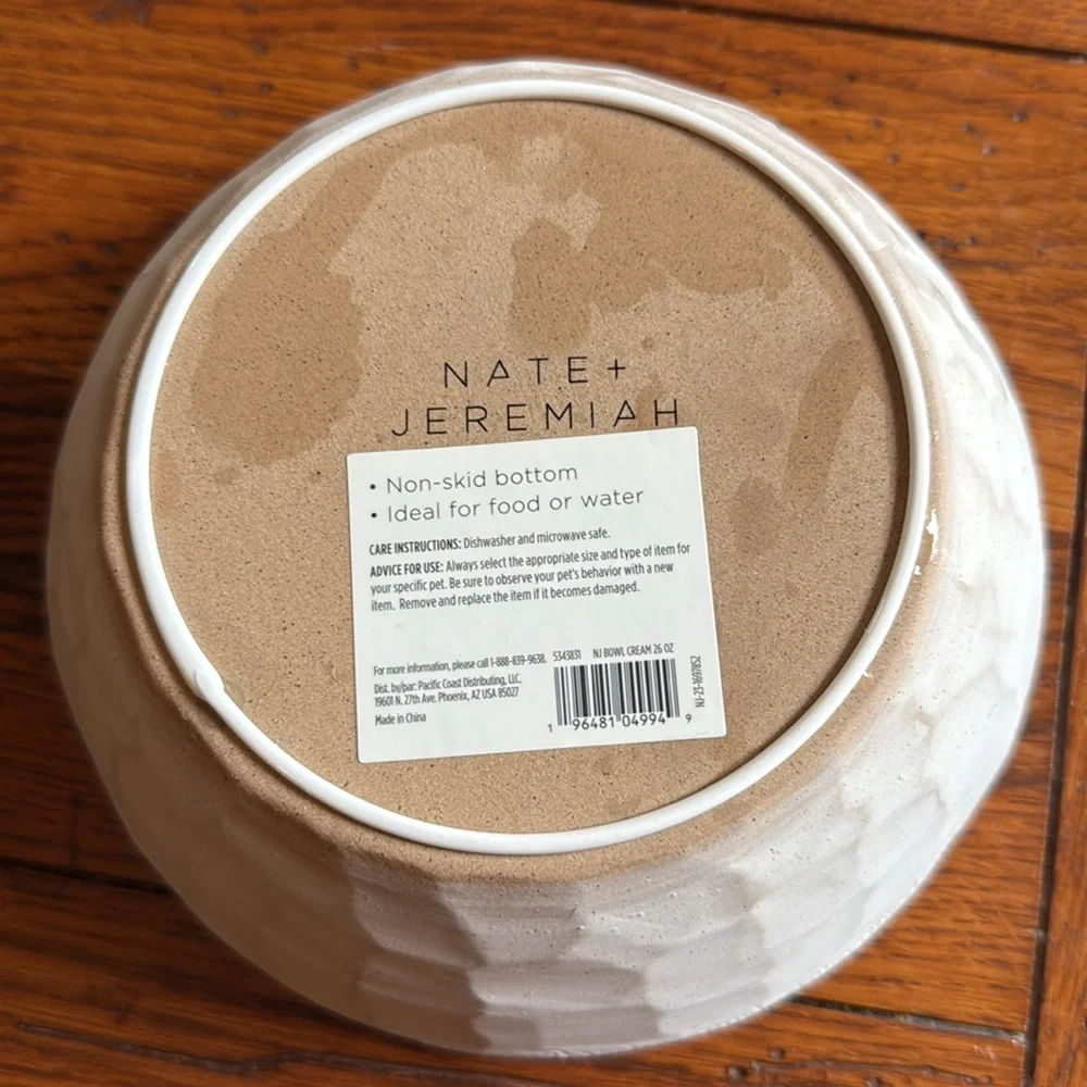 Ceramic Dog Feeder Bowl